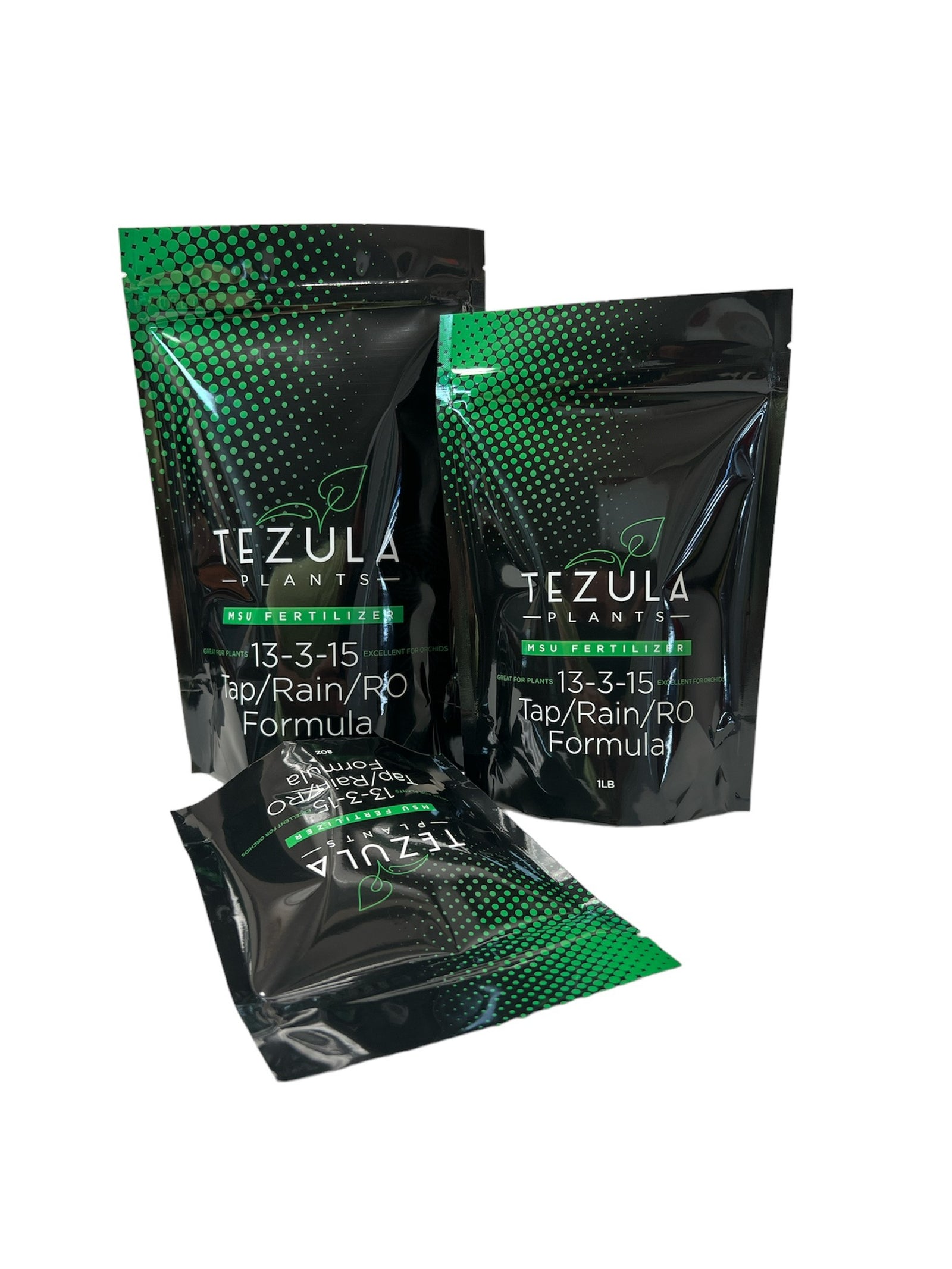 MSU Fertilizer (13-3-15) With Calcium & Magnesium and Other Essential Micronutrients For Orchids, Aroids & Tropicals